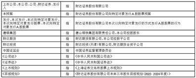 财达证券股份有限公司向特定对象发行A股股票预案（修订稿）