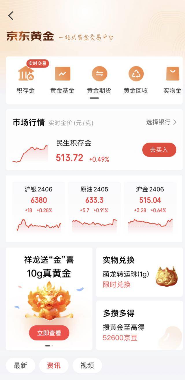 黄金再创历史新高<strong></p>
<p>交易黄金</strong>！京东金融上线一站式黄金交易平台放大招