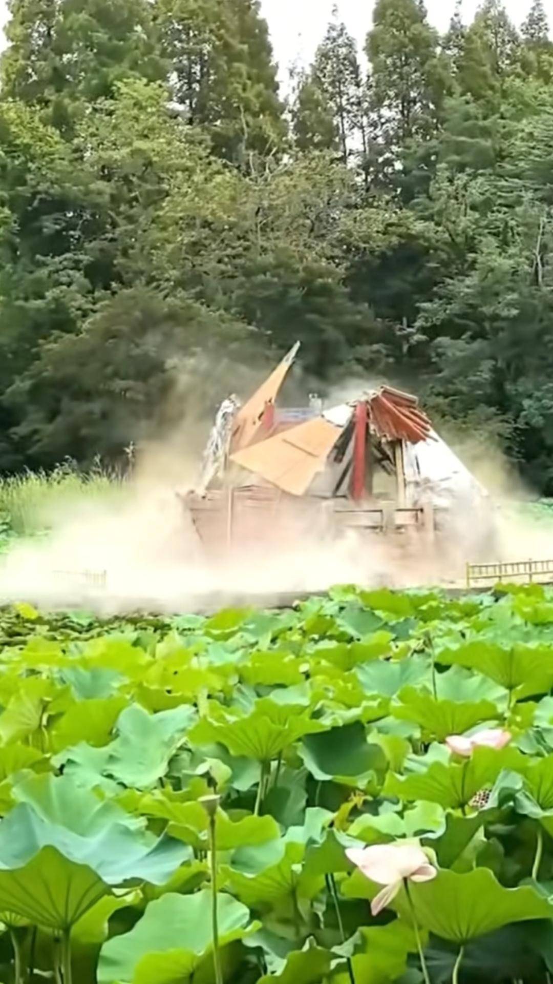 青岛中山公园一凉亭突然倒塌：一年前刚完成修缮<strong></p>
<p>狗狗币价格</strong>，园方称无伤亡原因待查