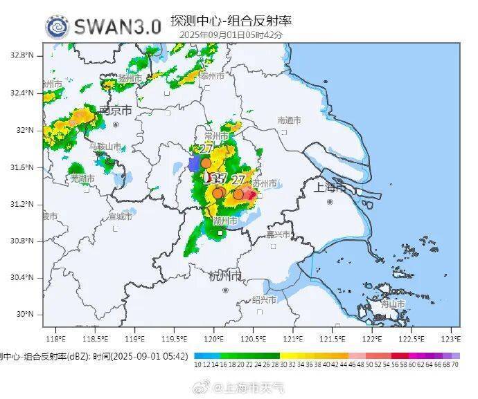 上海今日将现局部大雨到暴雨<strong></p>
<p>狗狗币实时行情</strong>，注意防风防雨防雷电！后半周“秋老虎”要来