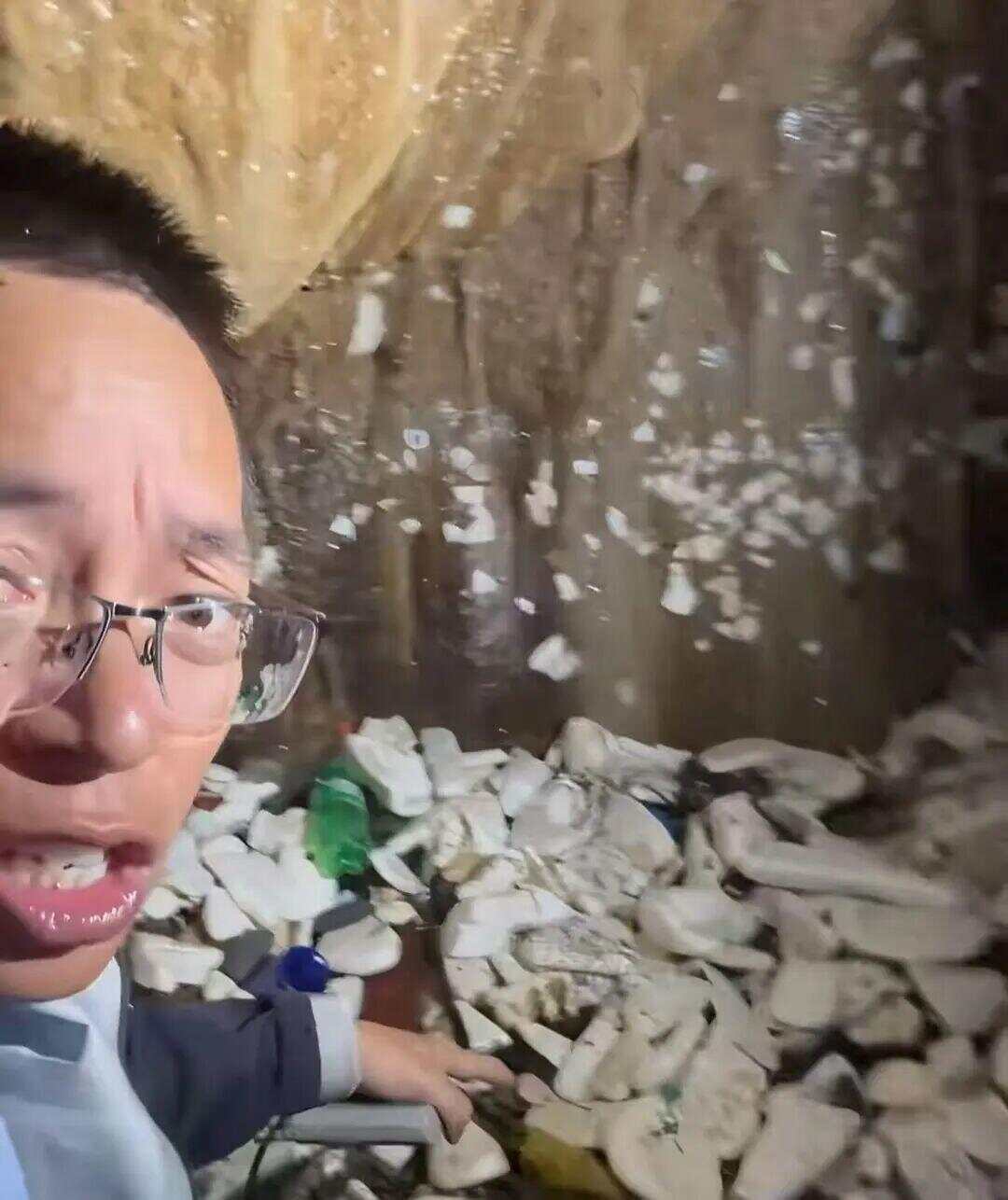 网友曝光溶洞垃圾成山、粪便满地<strong></p>
<p>火币网下载</strong>，“至少十层楼高”！官方通报