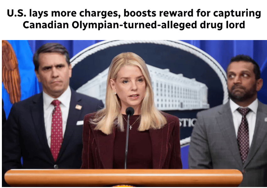 悬赏1500万美金！前奥运选手涉多起案件<strong></p>
<p>欧意</strong>，被列入十大通缉犯