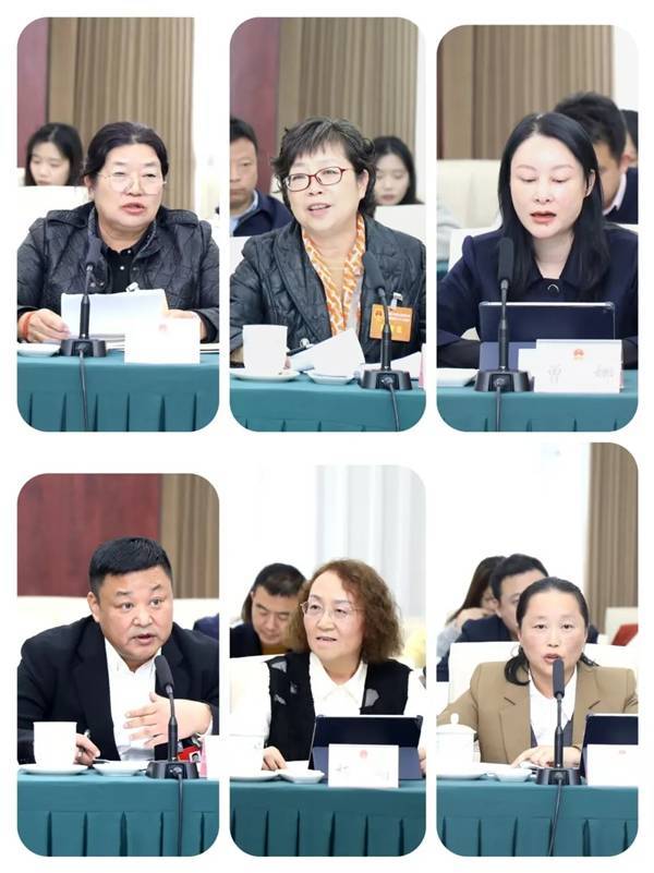 省十四届人大常委会第二十二次会议列席代表座谈会召开