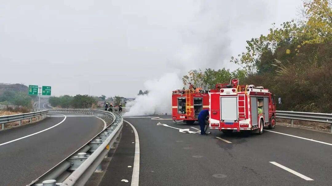 四川高速上一汽车突发自燃！车内两人闻到异味后果断弃车<strong></p>
<p>数字化货币</strong>，成功逃生